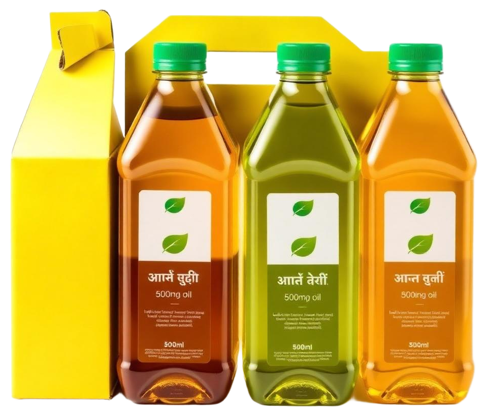 Har Ghar Health Combo — 4 x 500ml Cold Pressed Oils | Oilwallah